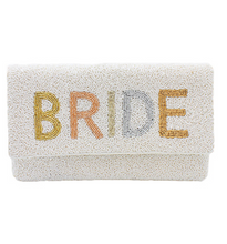 Load image into Gallery viewer, Bride Beaded Clutch
