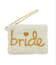 Load image into Gallery viewer, Bride Wristlet Coin Purse
