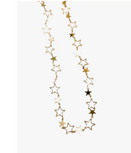 Load image into Gallery viewer, Gold Hollow Star Choker Necklace
