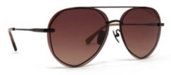 Lenox Matte Black/Maroon DIFF Sunglasses