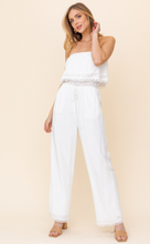 Load image into Gallery viewer, Count On Me White Romper
