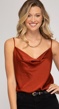 Load image into Gallery viewer, Cowl Neck Cami Bodysuit
