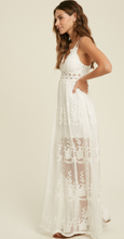 Load image into Gallery viewer, Clouds Above Lace Dress Ivory
