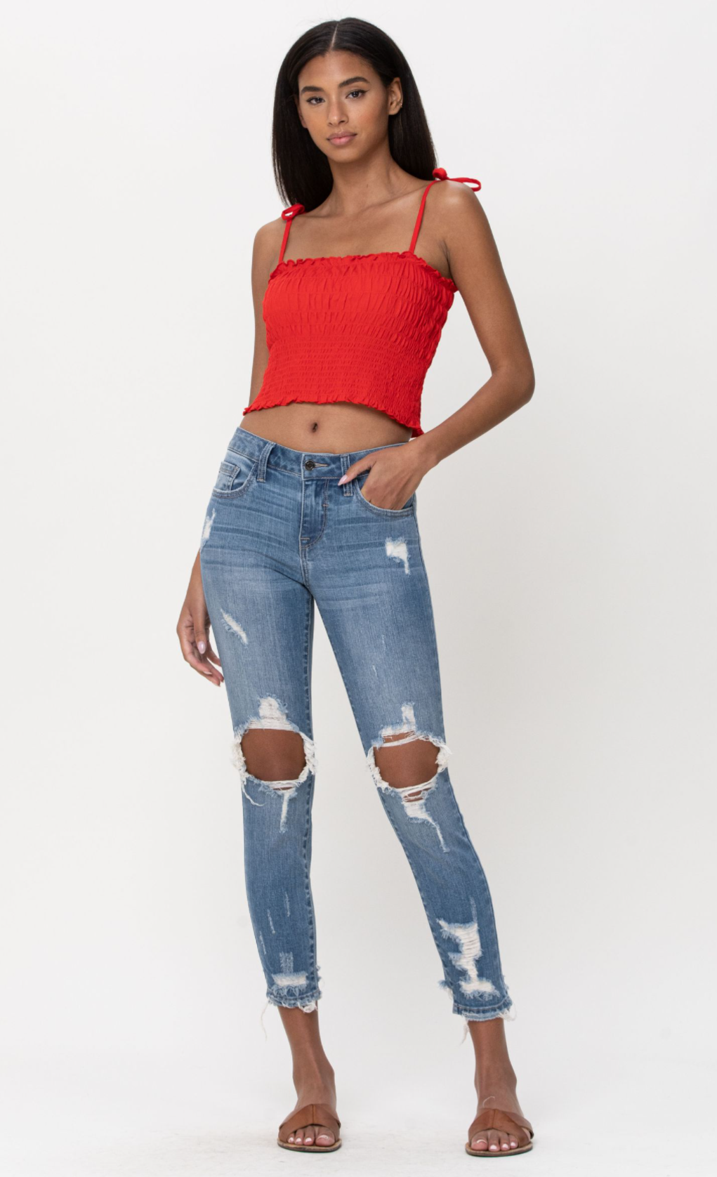 Push Over Ripped Jeans