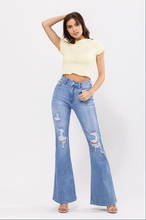 Load image into Gallery viewer, Show Them Off Super Flare Jeans
