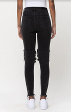 Load image into Gallery viewer, Open &amp; Honest Mom Skinny Jeans - Faded Black
