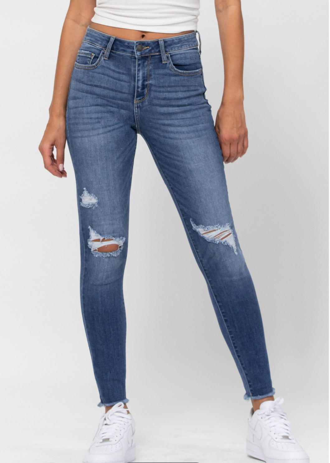 Now & Then Crop Skinny Jeans