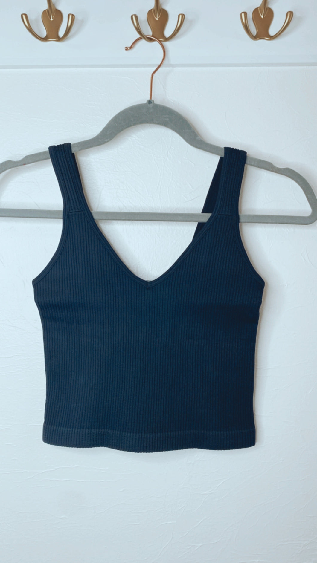 Easy Going Ribbed Cami O/S