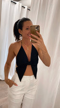 Load image into Gallery viewer, Bow Tie Halter Top
