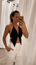 Load image into Gallery viewer, Bow Tie Halter Top
