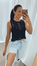 Load image into Gallery viewer, Jaylani Ladder Knit Crop Top
